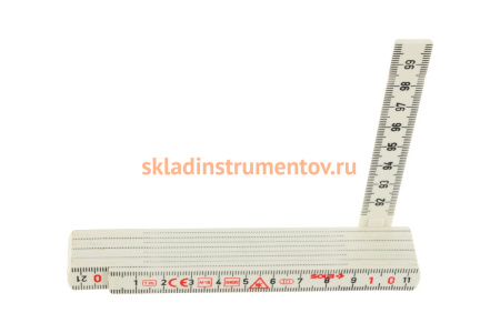 Складной метр (1 м, пластик) SOLA HKM 1/10W 53031301