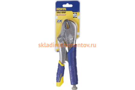 Пассатижи с фиксирующимися прямыми губками Irwin FAST RELEASE 10R T01T