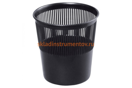 Корзина для бумаг BRAUBERG сетчатая, 9 литров, черная 237001 Корзина для бумаг BRAUBERG сетчатая, 9 литров, черная 237001