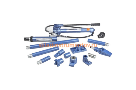 Гидравлическая растяжка STELS 10 т 16 предметов пластиковый кейс 51355