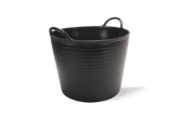 Корзина пластиковая черная №1 RUBI 25л 88771