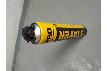 Монтажная пена STAYER PRO 750 мл, пистолетная, всесезонная 41135