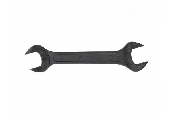 Гаечный рожковый двусторонний ключ SITOMO 60х65 окс. 121676