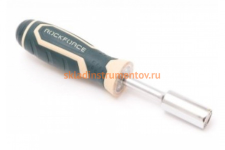 Рукоятка с подсветкой 4LED и универсальным захватом болтов и гаек ROCKFORCE RF-30382