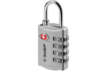 Багажный кодовый замок Зубр TSA 4 диска ПРОФ 37114