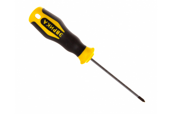 Крестовая отвертка PH1х100мм 4мм магнитная ЭВРИКА ER-1DH-15