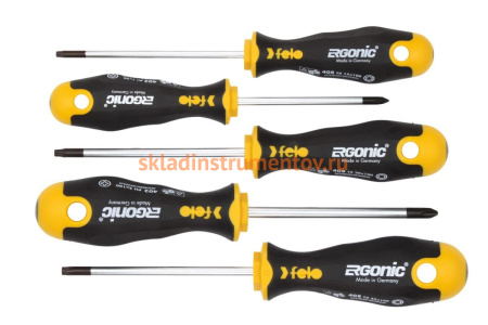 Набор отверток PZ/Tx Felo Ergonic, 5 шт 40195148