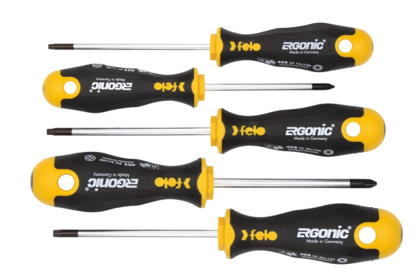 Набор отверток PZ/Tx Felo Ergonic, 5 шт 40195148