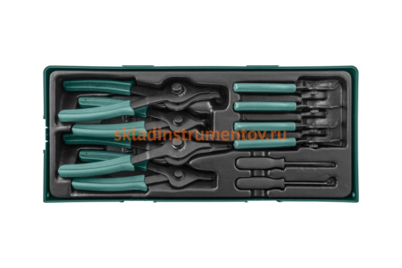 Набор щипцов для стопорных колец Jonnesway 10 предметов AG010150SP 49039