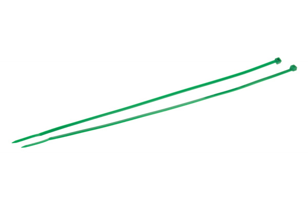 Пластиковые хомуты СИБРТЕХ, 300 * 3,6 мм, зеленые, 100 шт 45514