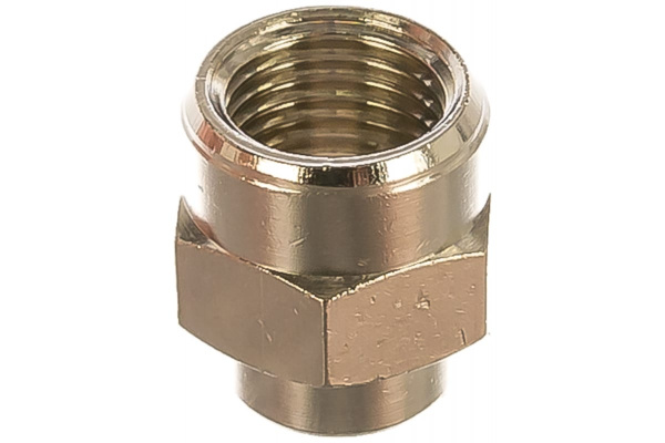 Муфта цилиндрическая мама 1/8" - мама 1/8" 1225/2 280/1 F1/8*F1/8" GAV 12024