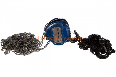 Таль ручная шестеренная стационарная (1.0тн, 6.0м) EURO-LIFT ТВ ТРШ 1/6