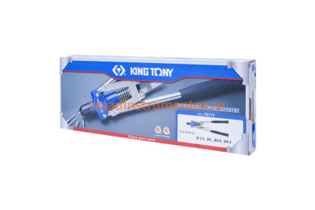 Усиленный заклепочник 3.2-6.4мм KING TONY 79711