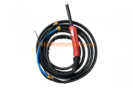 Горелка TIG 25 (4 м; 250 A; M12x1; газ 1/4G, вода 3/8G) Aurora 13399