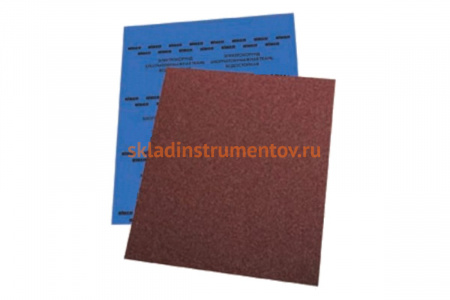 Шкурка шлифовальная на тканевой основе водостойкая (10 пачек по 10 листов; 230х280 мм; Р36) Biber 70651 тов-165708