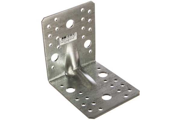 Крепежный усиленный уголок ЗУБР УКУ-2.5 90х105х105 х 2.5мм 31011-105