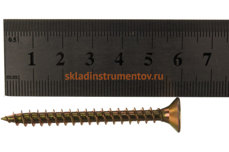 Универсальные саморезы СУ-Ж ЗУБР, 60 х 6.0 мм, 12 шт, желтый цинк, 300396-60-060