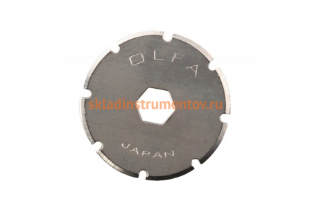 Лезвие круглое перфорированное 2шт. для ножа PRC-2, 18х0,3мм OLFA OL-PRB18-2