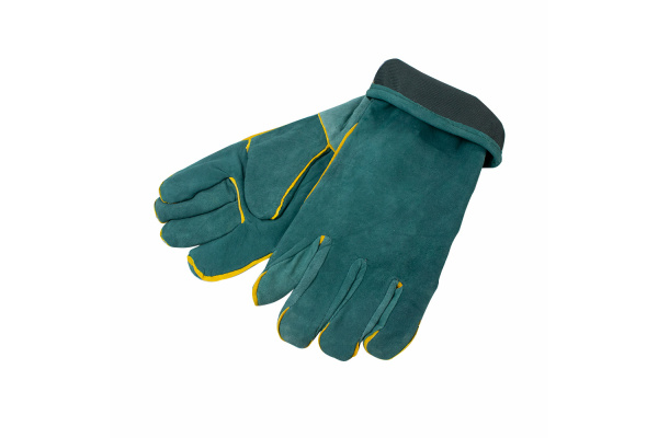 Спилковые краги FOXWELD зелёные 6323