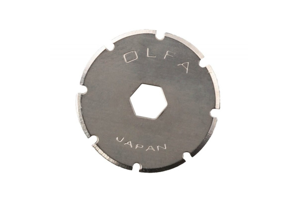 Лезвие круглое перфорированное 2шт. для ножа PRC-2, 18х0,3мм OLFA OL-PRB18-2