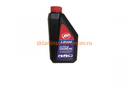 Масло для 4-х тактных двигателей минеральное SAE 30 API SJ/CF 0.6 л LIFAN 00-00003276