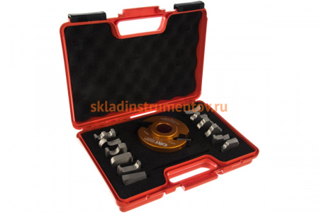 Фреза насадная со сменными ножами SP (13 ножей; F 30 мм; D 100 мм; кейс) CMT 692.013.06