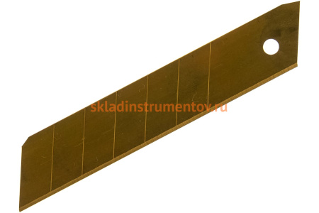 Лезвия для ножей сегментированные, титановые, 25 мм, 5 шт. VIRA 832025