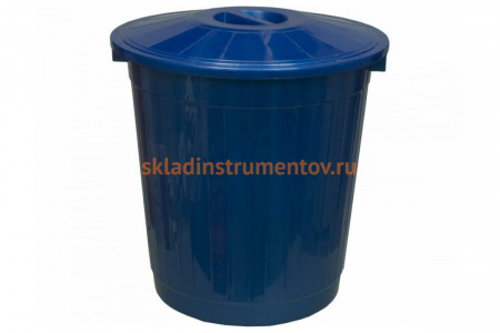 Бак Тара.ру с крышкой 50л синий 12894