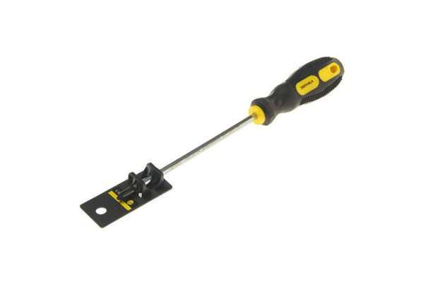 Крестовая отвертка PH2х150мм 6мм магнитная ударная силовая ЭВРИКА ER-4SH-02H