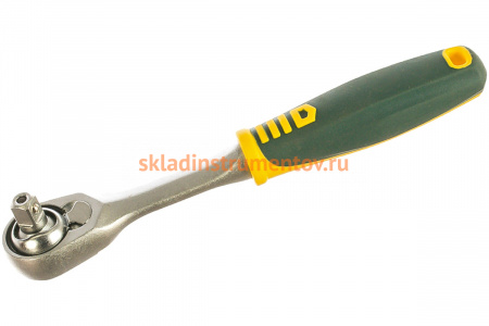 Трещотка 1/4DR 30-зубцовая с плавающим механизмом ROCKFORCE RF-802223D