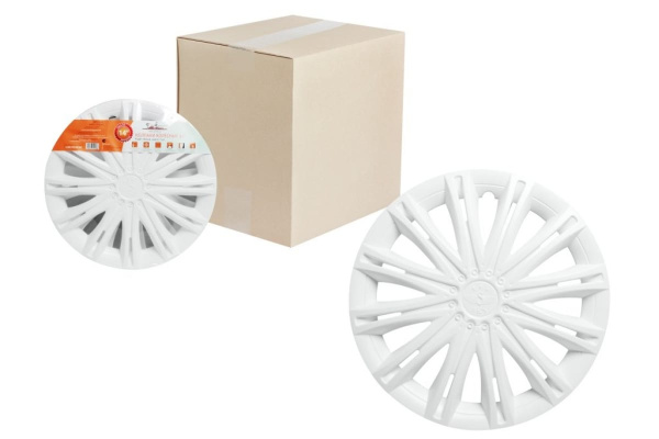 Колесные колпаки Airline 14 Скай белый AWCC-14-12