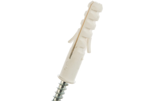 Распорный дюбель Зубр МАСТЕР с шурупом-крюком, 12 х 60 / 8 х 85 мм, 30 шт 30675-12-60