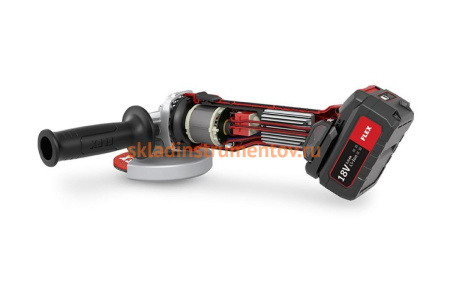Аккумуляторная угловая шлифовальная машина FLEX ACCU 18.0-EC/5.0 Set 417947