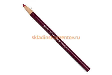 Промышленный восковой самозатачивающийся карандаш Markal China Marker, пунцовый 96014