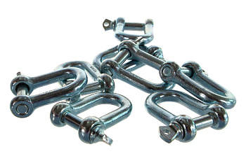 Скоба такелажная прямая 8 шт. (12 мм; ТФ5) Зубр 4-304515-12 Скоба такелажная прямая 8 шт. (12 мм; ТФ5) Зубр 4-304515-12