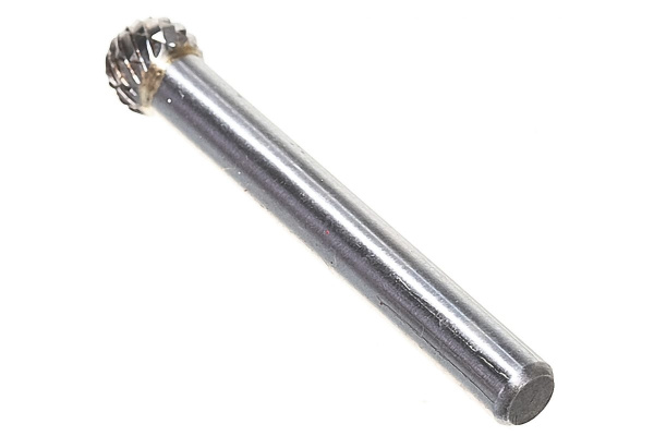 Борфреза твердосплавная сферическая с двойной насечкой (8х7 мм; хвостовик 6 мм) ПНЕВМО-ТРЕЙД D0807-M06