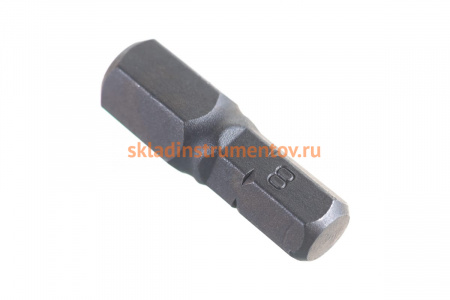 Вставка-бита 1/4"DR шестигранная, H8, 25 мм Ombra 514280