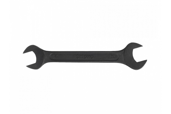 Гаечный рожковый двусторонний ключ SITOMO 24х27 окс. 28922