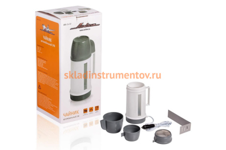 Автомобильный чайник Airline 24В белый/серый ABK-24-02