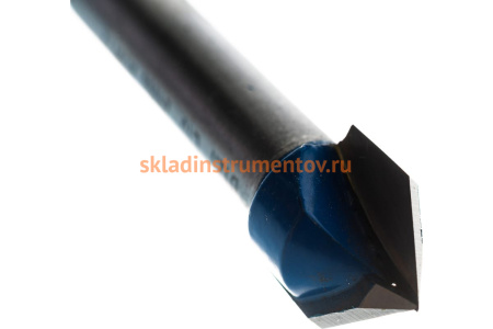 Фреза пазовая галтельная V-образная ПРОФЕССИОНАЛ (12.7х13х45 мм; 90 градусов; хвостовик 8 мм) Зубр 28752-12.7