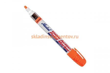 Маркер-краска Markal Valve Action, промышленный, универсальный, 3 мм, флуоресцентный оранжевый 97052