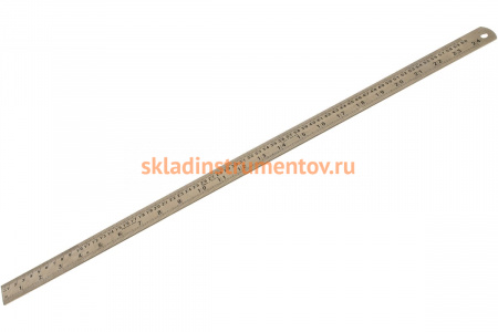 Линейка (стальная, дюйм/метрика) 600мм BAUM 27624