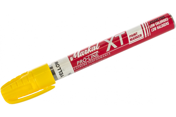 Маркер для грубых поверхностей Markal Pro-Line XT, 3 мм, жёлтый 97251