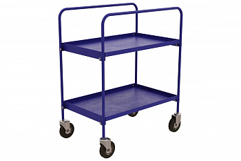 Сервисная двух ярусная тележка RUSKLAD СТБ 5 d125мм колёса болтовые