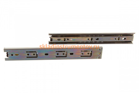 Шариковые направляющие полного выдвижения JET 335 Slide Ball Н35мм, L250мм цинк BUZ335A.250ZI99