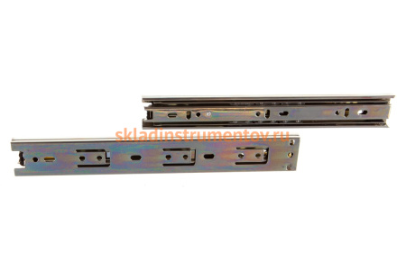 Шариковые направляющие полного выдвижения JET 335 Slide Ball Н35мм, L250мм цинк BUZ335A.250ZI99