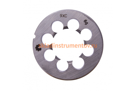 Плашка WOLFSTAR метрическая М36х2,0 9ХС Гост 9740 dr36200