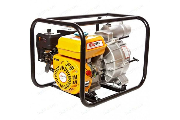 Мотопомпа для грязной воды REDVERG RD-DWP80L 6631531 Мотопомпа для грязной воды REDVERG RD-DWP80L 6631531