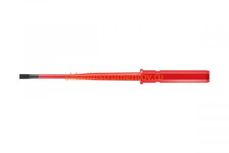 Сменная отвёртка с зауженным стержнем WERA Kraftform Kompakt VDE 60 iS SL3,5x0,6x154 мм WE-003406